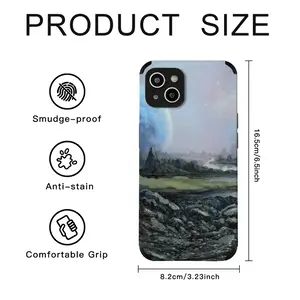 Outer Space Landscape iPhone14 Plus Phone Case (Leather)