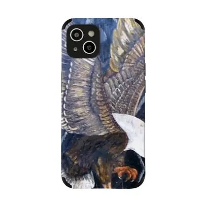 Eagle Scratch iPhone14 Plus Phone Case (Leather)