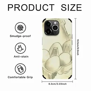 6 Eier Im Karton Six Eggs In The Cardboard iPhone14 Pro Max Phone Case (Leather)