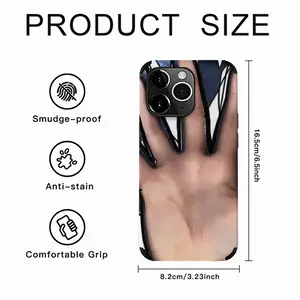 Hand iPhone14 Pro Max Phone Case (Leather)