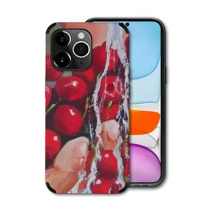 Cherries iPhone14 Pro Max Phone Case (Leather)