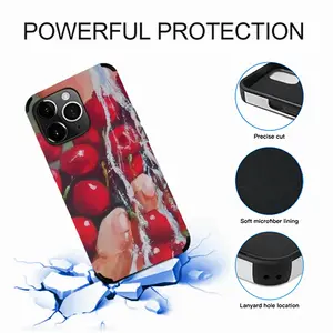 Cherries iPhone14 Pro Max Phone Case (Leather)