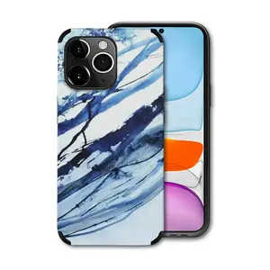 Abstraction Vibration I iPhone14 Pro Max Phone Case (Leather)