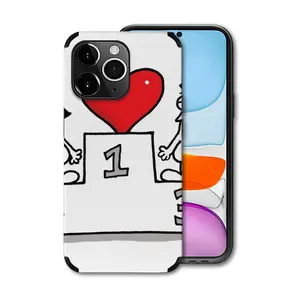 Love Is The Champion iPhone14 Pro Max Phone Case (Leather)