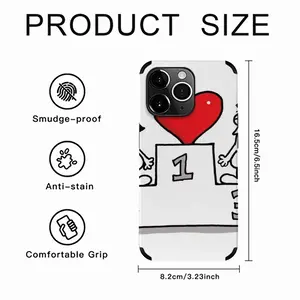 Love Is The Champion iPhone14 Pro Max Phone Case (Leather)