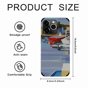 Sète Pointe Courte iPhone14 Pro Max Phone Case (Leather)