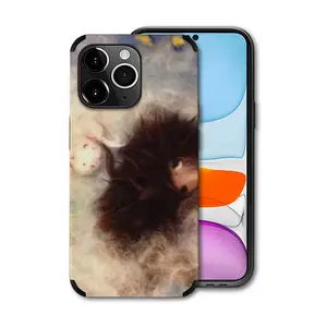 Hedgehog In The Fog iPhone14 Pro Max Phone Case (Leather)