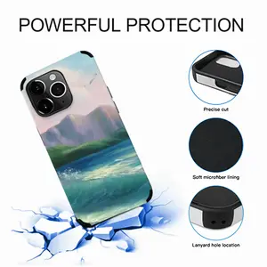 Emerals Sea iPhone14 Pro Max Phone Case (Leather)