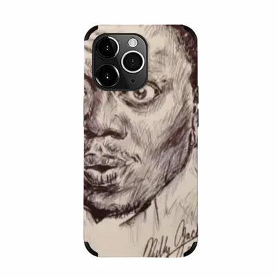 Bernie Mac Portrait iPhone14 Pro Max Phone Case (Leather)