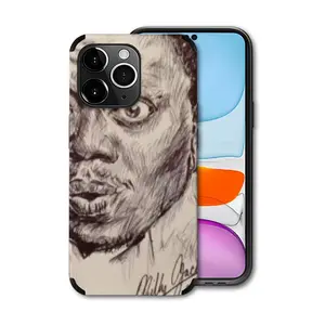 Bernie Mac Portrait iPhone14 Pro Max Phone Case (Leather)