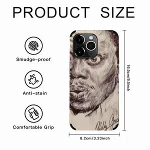 Bernie Mac Portrait iPhone14 Pro Max Phone Case (Leather)