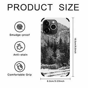 Road To The Forest iPhone14 Pro Max Phone Case (Leather)