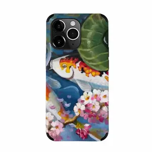 Romance In The Water iPhone14 Pro Max Phone Case (Leather)