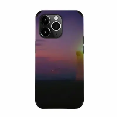 Colourful Evening From Duncansby Lighthouse iPhone14 Pro Max Phone Case (Leather)