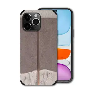 Ocean Bliss - Diptych iPhone14 Pro Max Phone Case (Leather)