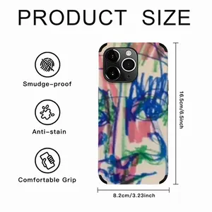 Faces iPhone14 Pro Max Phone Case (Leather)