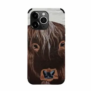 Bull - Red Bull Taurus Animals Buffalo Wild iPhone14 Pro Max Phone Case (Leather)