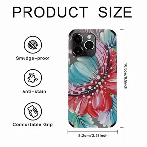 Floral Impromptu iPhone14 Pro Max Phone Case (Leather)