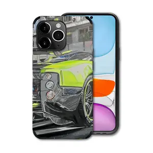 Pagani Zonda In Tokyo iPhone14 Pro Max Phone Case (Leather)