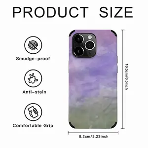 Psychedelic Landscape iPhone14 Pro Max Phone Case (Leather)