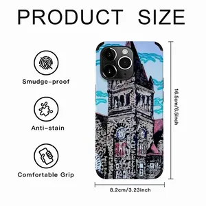 Old Church iPhone14 Pro Max Phone Case (Leather)