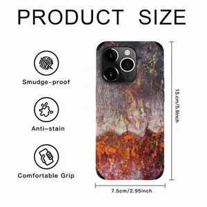 Cascadecurtain iPhone14 Pro Phone Case (Leather)