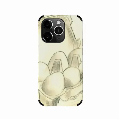 6 Eier Im Karton Six Eggs In The Cardboard iPhone14 Pro Phone Case (Leather)