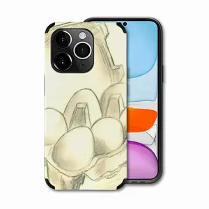 6 Eier Im Karton Six Eggs In The Cardboard iPhone14 Pro Phone Case (Leather)