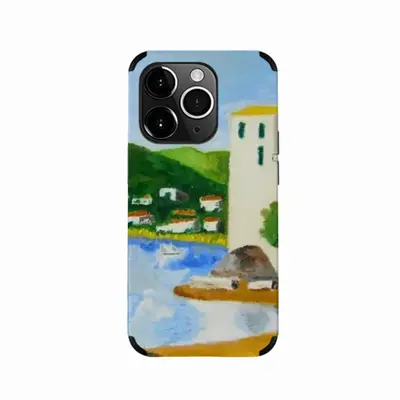 Cadaques (Spain) iPhone14 Pro Phone Case (Leather)