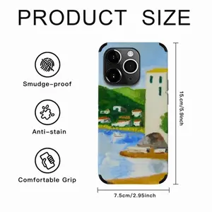 Cadaques (Spain) iPhone14 Pro Phone Case (Leather)