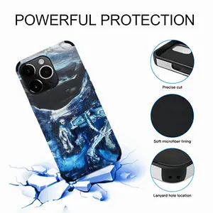 Rain Storm iPhone14 Pro Phone Case (Leather)