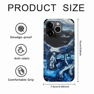 Rain Storm iPhone14 Pro Phone Case (Leather)