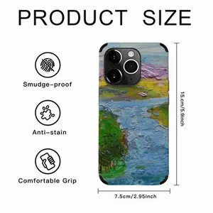 River iPhone14 Pro Phone Case (Leather)