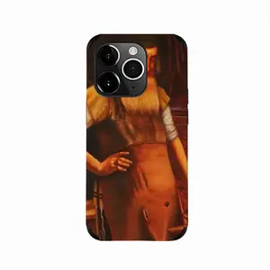 Jewish Blacksmith From Shtettel iPhone14 Pro Phone Case (Leather)