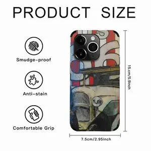 Route 66 iPhone14 Pro Phone Case (Leather)