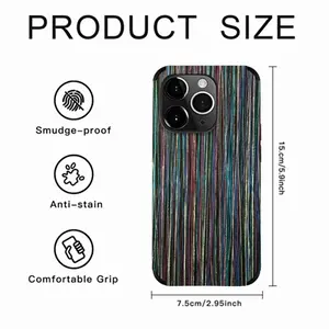 Lines #1 iPhone14 Pro Phone Case (Leather)