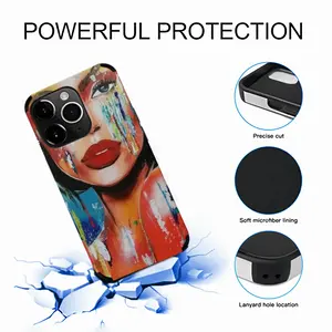 Summer Rain iPhone14 Pro Phone Case (Leather)