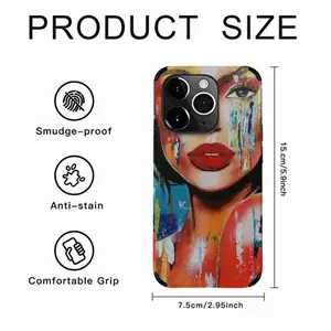 Summer Rain iPhone14 Pro Phone Case (Leather)