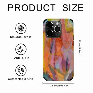 Luminous Freedom iPhone14 Pro Phone Case (Leather)