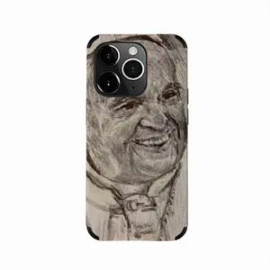 Pope Francis Portrait iPhone14 Pro Phone Case (Leather)