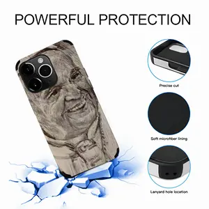 Pope Francis Portrait iPhone14 Pro Phone Case (Leather)