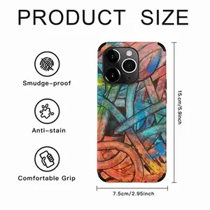 Karma iPhone14 Pro Phone Case (Leather)