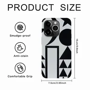 Crescent iPhone14 Pro Phone Case (Leather)