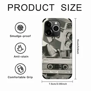 The Future Is Analog iPhone14 Pro Phone Case (Leather)