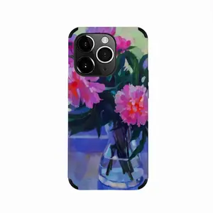 Peonies iPhone14 Pro Phone Case (Leather)