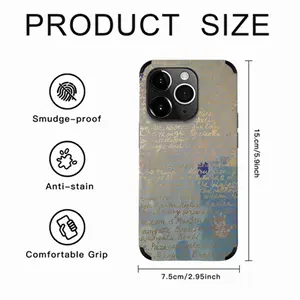 “Heart Of Perfect Wisdom Sutra” iPhone14 Pro Phone Case (Leather)