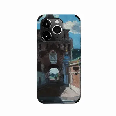 The Kremlins Pyatnitsky Gate In Kolomna iPhone14 Pro Phone Case (Leather)