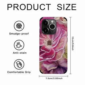 Smell Of Rose iPhone14 Pro Phone Case (Leather)