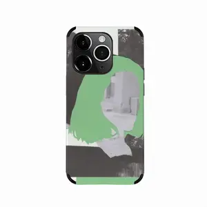 Green iPhone14 Pro Phone Case (Leather)