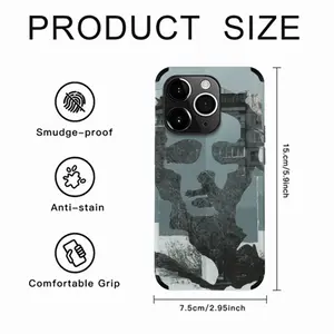 Grunge iPhone14 Pro Phone Case (Leather)